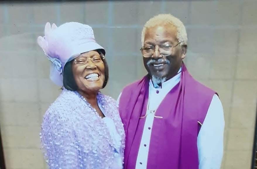 Mother Margret Woods Jackson with Apostle Walter Lee Jackson
