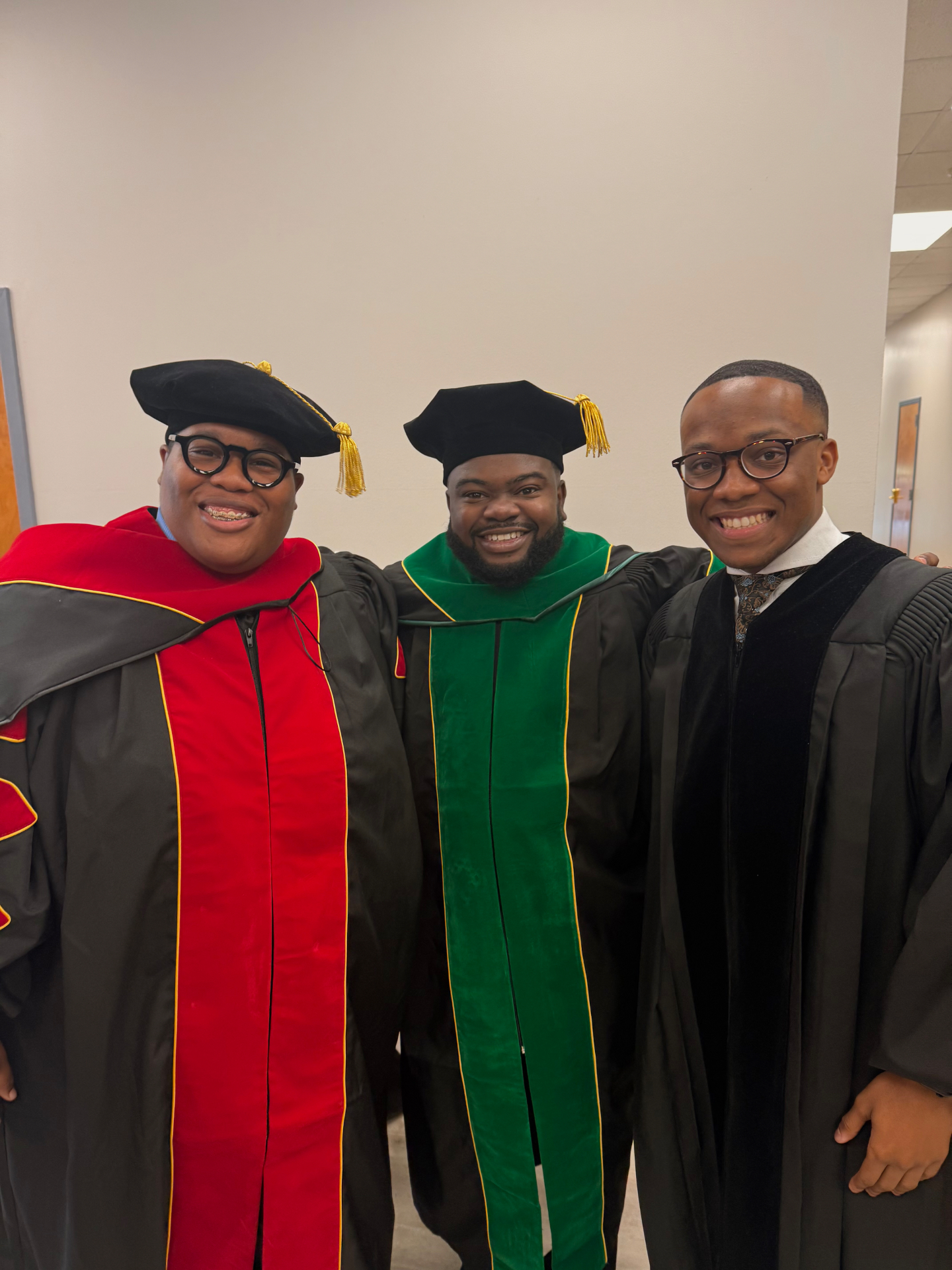 Fellowship Theological Seminary faculty and graduates in academic regalia at the 2025 convocation